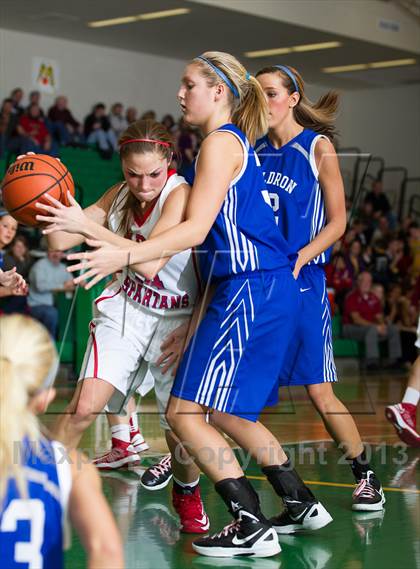 Thumbnail 3 in Southwestern vs. Waldron (Shelby County Tournament) photogallery.