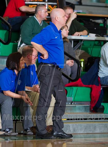 Thumbnail 2 in Southwestern vs. Waldron (Shelby County Tournament) photogallery.