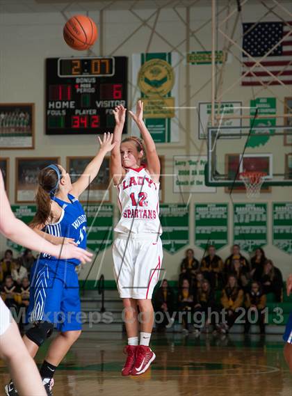 Thumbnail 2 in Southwestern vs. Waldron (Shelby County Tournament) photogallery.