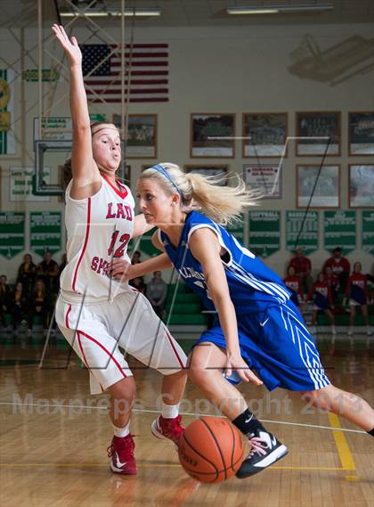Thumbnail 1 in Southwestern vs. Waldron (Shelby County Tournament) photogallery.