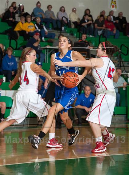 Thumbnail 3 in Southwestern vs. Waldron (Shelby County Tournament) photogallery.