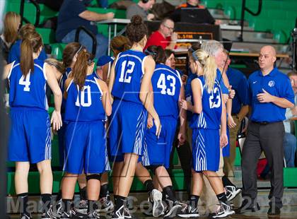 Thumbnail 2 in Southwestern vs. Waldron (Shelby County Tournament) photogallery.
