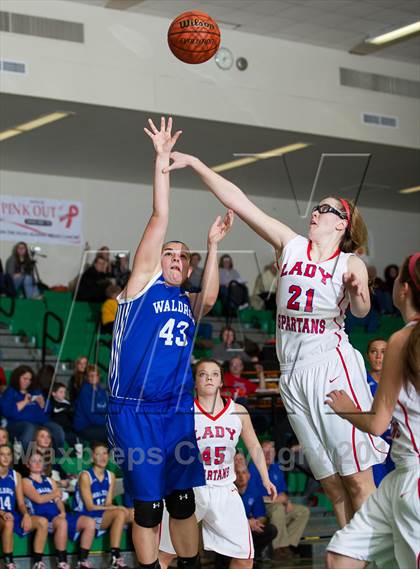 Thumbnail 3 in Southwestern vs. Waldron (Shelby County Tournament) photogallery.