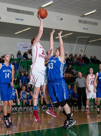 Thumbnail 2 in Southwestern vs. Waldron (Shelby County Tournament) photogallery.