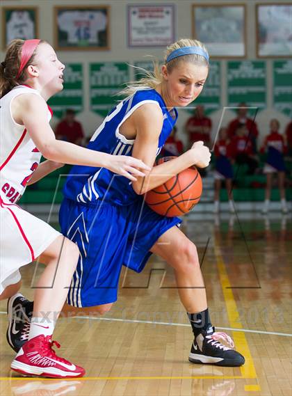Thumbnail 1 in Southwestern vs. Waldron (Shelby County Tournament) photogallery.