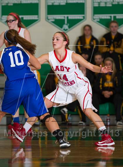 Thumbnail 2 in Southwestern vs. Waldron (Shelby County Tournament) photogallery.
