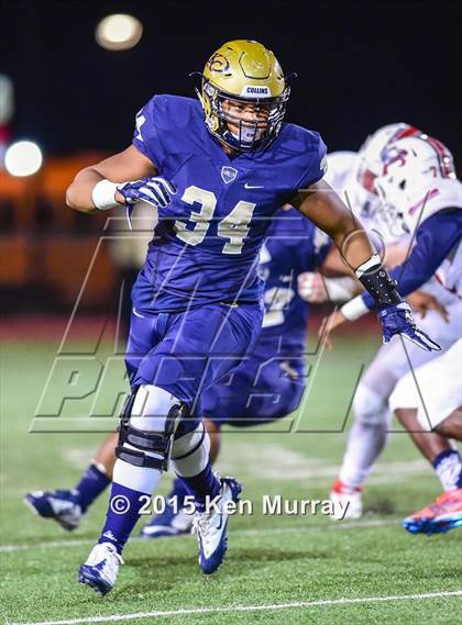 Thumbnail 3 in Atascocita vs Klein Collins (UIL 6A Bi-District Playoff) photogallery.
