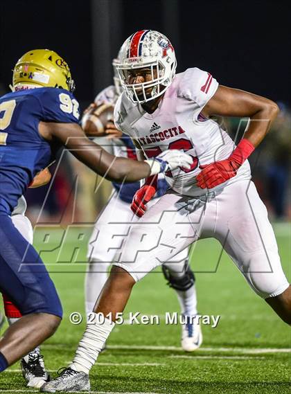 Thumbnail 2 in Atascocita vs Klein Collins (UIL 6A Bi-District Playoff) photogallery.