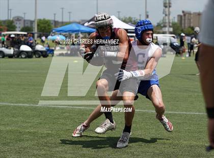 Thumbnail 1 in Childress vs. East Bernard (Texas State 7-on-7 Tournament Division III Final) photogallery.