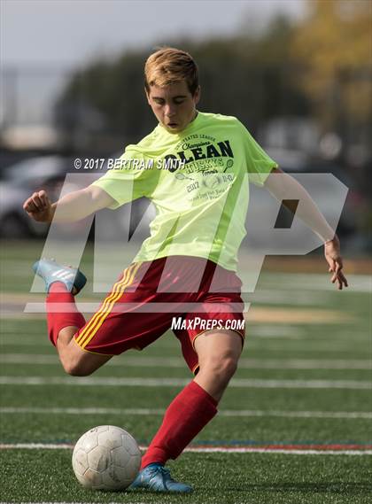 Thumbnail 3 in Olean @ Lackawanna (Section 6 Class B Semifinal) photogallery.
