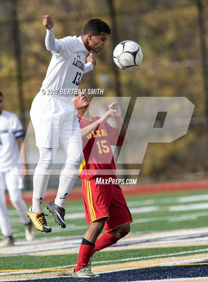 Thumbnail 2 in Olean @ Lackawanna (Section 6 Class B Semifinal) photogallery.