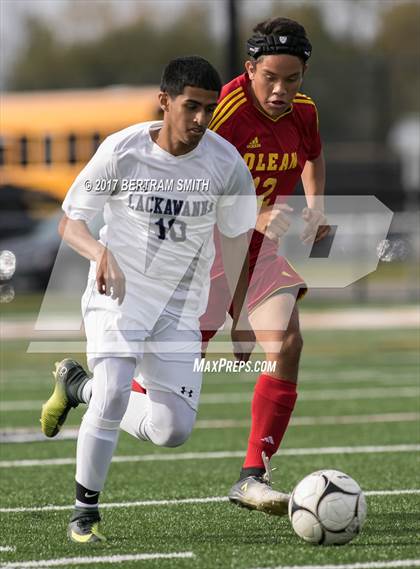 Thumbnail 1 in Olean @ Lackawanna (Section 6 Class B Semifinal) photogallery.