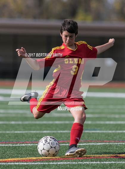 Thumbnail 1 in Olean @ Lackawanna (Section 6 Class B Semifinal) photogallery.