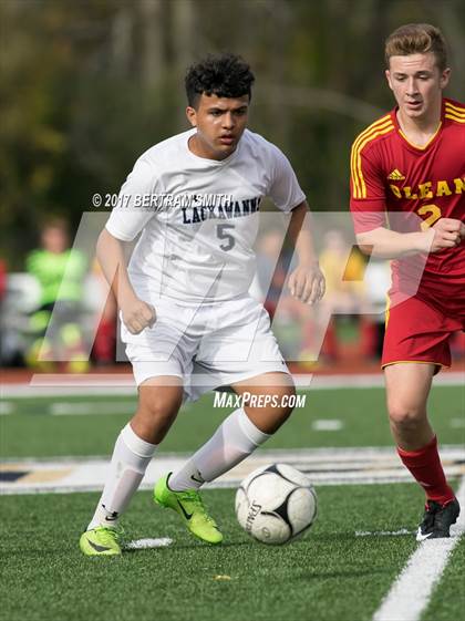 Thumbnail 3 in Olean @ Lackawanna (Section 6 Class B Semifinal) photogallery.
