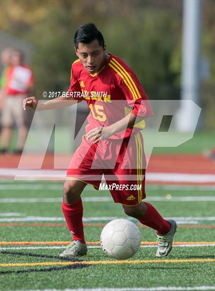 Thumbnail 1 in Olean @ Lackawanna (Section 6 Class B Semifinal) photogallery.