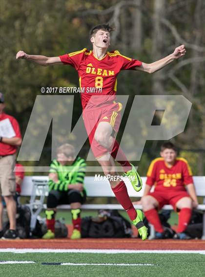Thumbnail 3 in Olean @ Lackawanna (Section 6 Class B Semifinal) photogallery.
