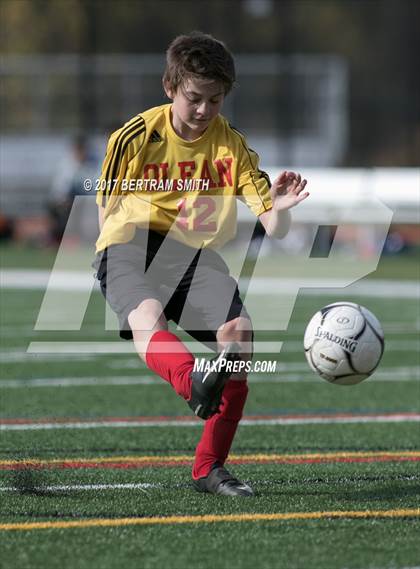 Thumbnail 3 in Olean @ Lackawanna (Section 6 Class B Semifinal) photogallery.