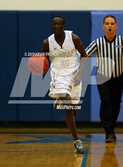 Thumbnail 1 in Verrado vs. Apollo (Sunnyslope Hoopsgiving Basketball Tournament) photogallery.