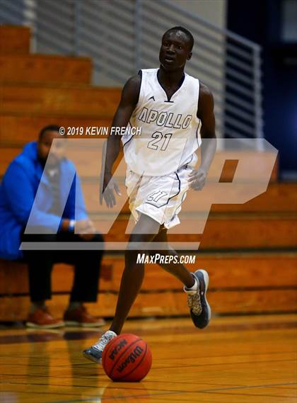 Thumbnail 2 in Verrado vs. Apollo (Sunnyslope Hoopsgiving Basketball Tournament) photogallery.