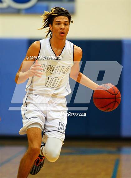 Thumbnail 2 in Verrado vs. Apollo (Sunnyslope Hoopsgiving Basketball Tournament) photogallery.