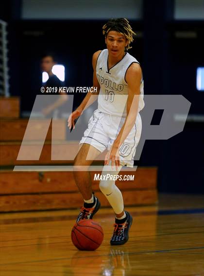 Thumbnail 1 in Verrado vs. Apollo (Sunnyslope Hoopsgiving Basketball Tournament) photogallery.