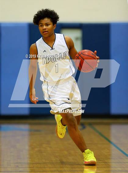 Thumbnail 2 in Verrado vs. Apollo (Sunnyslope Hoopsgiving Basketball Tournament) photogallery.