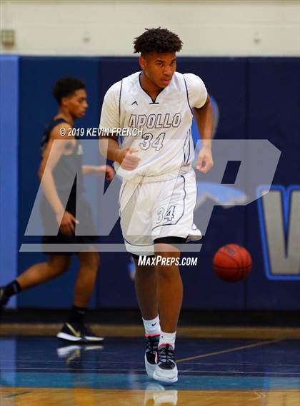 Thumbnail 2 in Verrado vs. Apollo (Sunnyslope Hoopsgiving Basketball Tournament) photogallery.