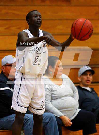 Thumbnail 1 in Verrado vs. Apollo (Sunnyslope Hoopsgiving Basketball Tournament) photogallery.