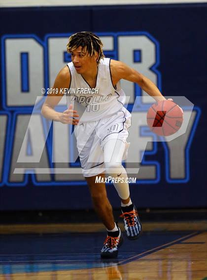 Thumbnail 1 in Verrado vs. Apollo (Sunnyslope Hoopsgiving Basketball Tournament) photogallery.