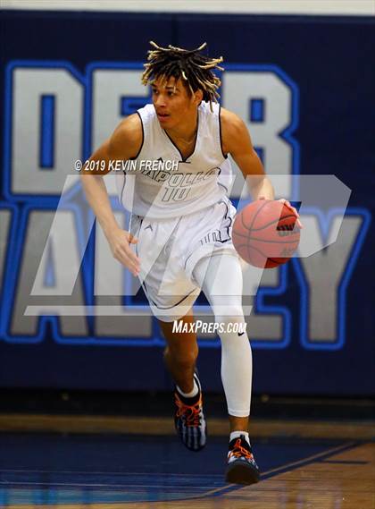 Thumbnail 2 in Verrado vs. Apollo (Sunnyslope Hoopsgiving Basketball Tournament) photogallery.