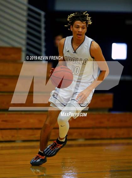 Thumbnail 3 in Verrado vs. Apollo (Sunnyslope Hoopsgiving Basketball Tournament) photogallery.