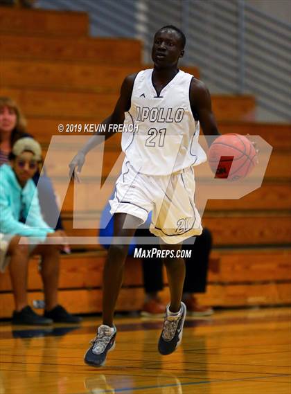 Thumbnail 1 in Verrado vs. Apollo (Sunnyslope Hoopsgiving Basketball Tournament) photogallery.