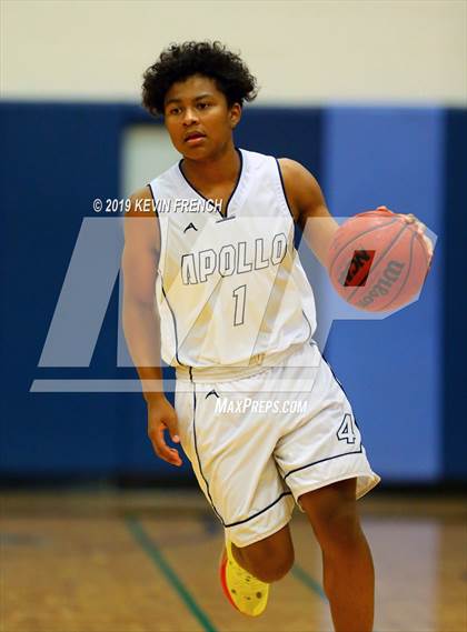 Thumbnail 1 in Verrado vs. Apollo (Sunnyslope Hoopsgiving Basketball Tournament) photogallery.
