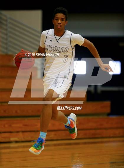 Thumbnail 1 in Verrado vs. Apollo (Sunnyslope Hoopsgiving Basketball Tournament) photogallery.