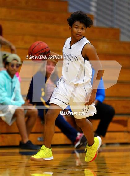 Thumbnail 1 in Verrado vs. Apollo (Sunnyslope Hoopsgiving Basketball Tournament) photogallery.