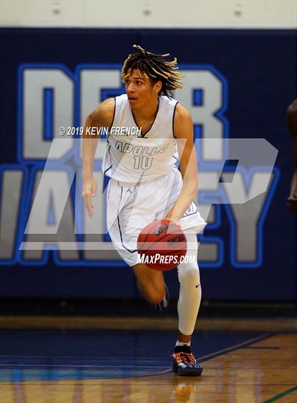 Thumbnail 3 in Verrado vs. Apollo (Sunnyslope Hoopsgiving Basketball Tournament) photogallery.