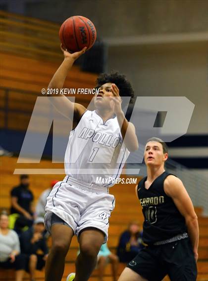 Thumbnail 2 in Verrado vs. Apollo (Sunnyslope Hoopsgiving Basketball Tournament) photogallery.