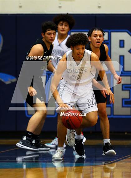 Thumbnail 1 in Verrado vs. Apollo (Sunnyslope Hoopsgiving Basketball Tournament) photogallery.