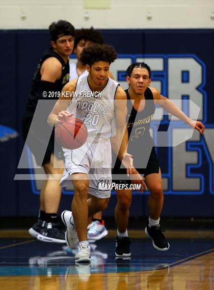 Thumbnail 3 in Verrado vs. Apollo (Sunnyslope Hoopsgiving Basketball Tournament) photogallery.
