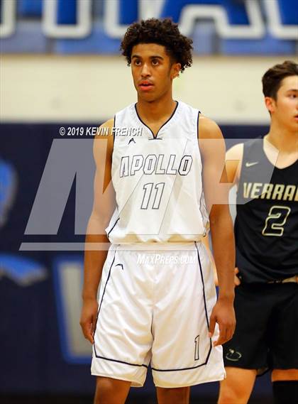 Thumbnail 1 in Verrado vs. Apollo (Sunnyslope Hoopsgiving Basketball Tournament) photogallery.