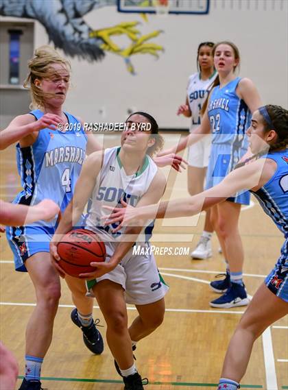 Thumbnail 1 in Marshall @ South Lakes (VHSL 6A 2nd Round Playoff)  photogallery.