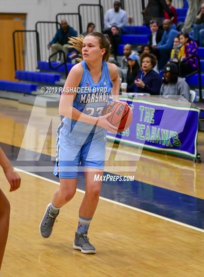 Thumbnail 1 in Marshall @ South Lakes (VHSL 6A 2nd Round Playoff)  photogallery.