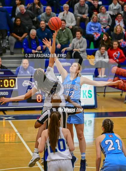 Thumbnail 2 in Marshall @ South Lakes (VHSL 6A 2nd Round Playoff)  photogallery.