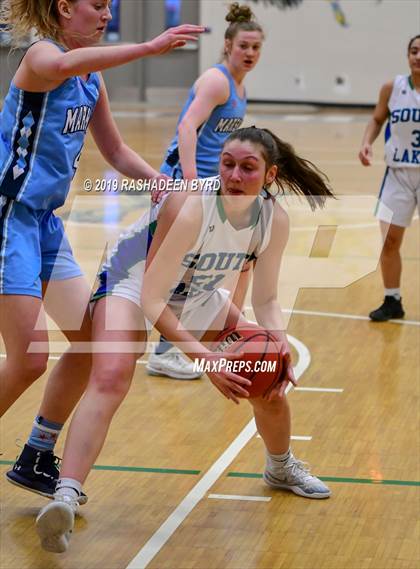 Thumbnail 2 in Marshall @ South Lakes (VHSL 6A 2nd Round Playoff)  photogallery.