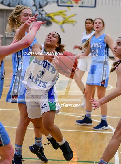 Thumbnail 2 in Marshall @ South Lakes (VHSL 6A 2nd Round Playoff)  photogallery.