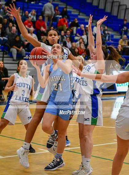 Thumbnail 2 in Marshall @ South Lakes (VHSL 6A 2nd Round Playoff)  photogallery.