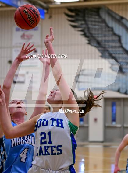 Thumbnail 1 in Marshall @ South Lakes (VHSL 6A 2nd Round Playoff)  photogallery.