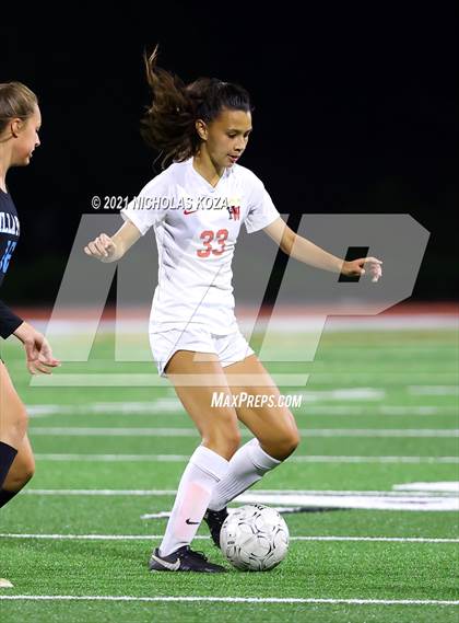 Thumbnail 3 in Harvard-Westlake vs. Villa Park (CIF-SS D1 Final) photogallery.