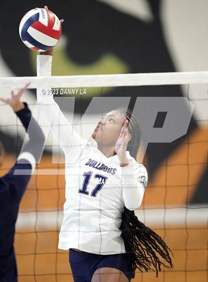 Thumbnail 3 in Bowie vs Notre Dame Prep (Tiger Paws Invitational) photogallery.