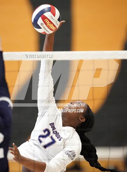 Thumbnail 3 in Bowie vs Notre Dame Prep (Tiger Paws Invitational) photogallery.